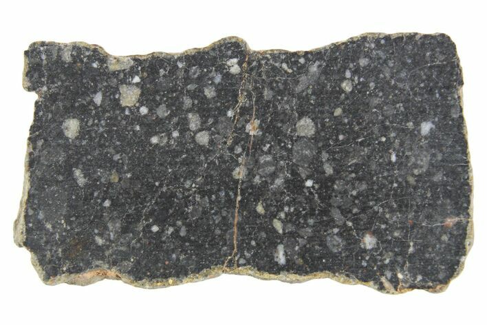 Polished Lunar Meteorite ( g) Slice - NWA #360280